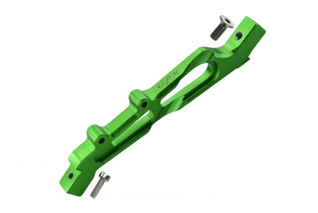 Gpm MAF016F Aluminum Front Chassis Brace Ara320511 1/7 4wd Limitless All-road Speed Bash Ara109011 Green