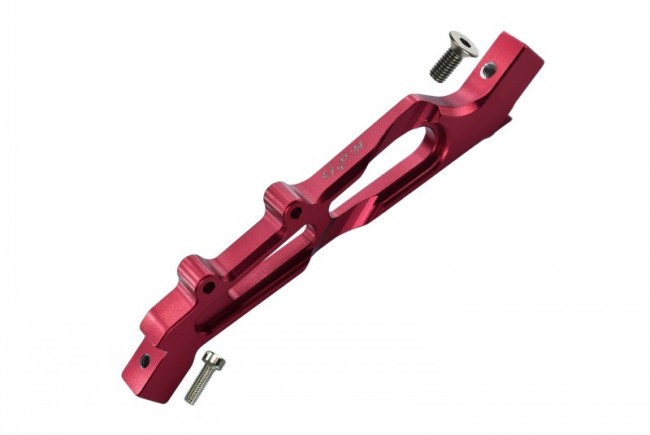 Gpm MAF016F Aluminum Front Chassis Brace Ara320511 1/7 4wd Limitless All-road Speed Bash Ara109011 Red