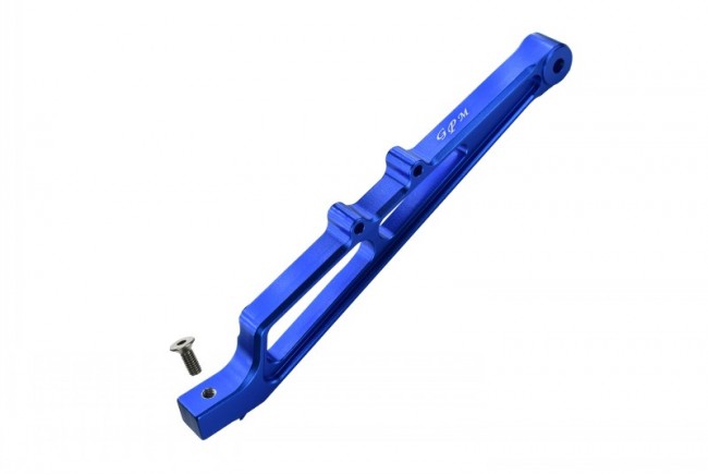 Gpm MAF016R Aluminum Rear Chassis Brace 1/7 4wd Limitless Infraction All-road Speed Bash Ara109011 Blue