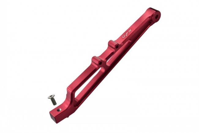 Gpm MAF016R Aluminum Rear Chassis Brace 1/7 4wd Limitless Infraction All-road Speed Bash Ara109011 Red