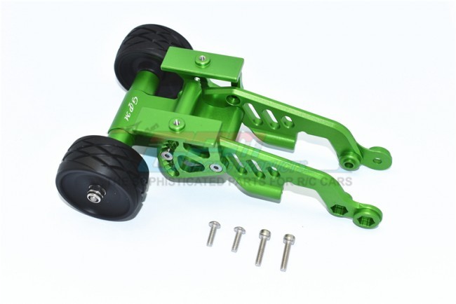 Gpm MAT040R Aluminum Rear Adjustable Wheelie Arrma Typhon / Talion 6s Blx Buggy Green