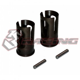 3racing  SAK-09/HD Solid Axle Outer Joint(heavy Duty) For 3racing Sakura Zero Advance D4arwd D4aawd 