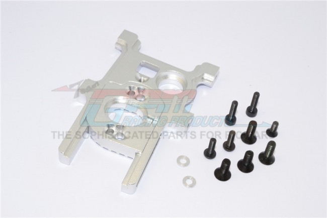 Gpm XO038 Aluminium Center Gear Box Mount Traxxas Xo-01 Silver