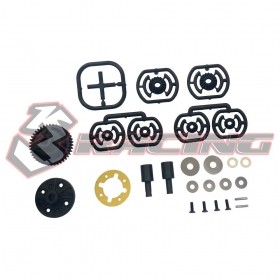 3racing  SAK-F63 Gear Differential Set For Sakura Ff Ff2015 