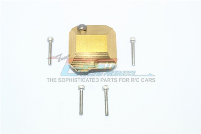 Gpm SCX2012AX-OC Brass Front / Rear Gearbox Cover Axial Racing Scx10 Ii 