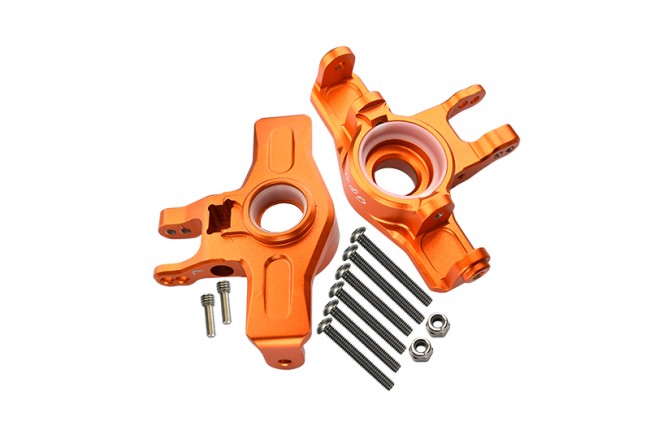 Gpm Racing UDR021 Aluminum Front Knuckle Arms 8552  Traxxas 1/7 Unlimited Desert Racer Pro-scale 4x4-85076-4 Orange