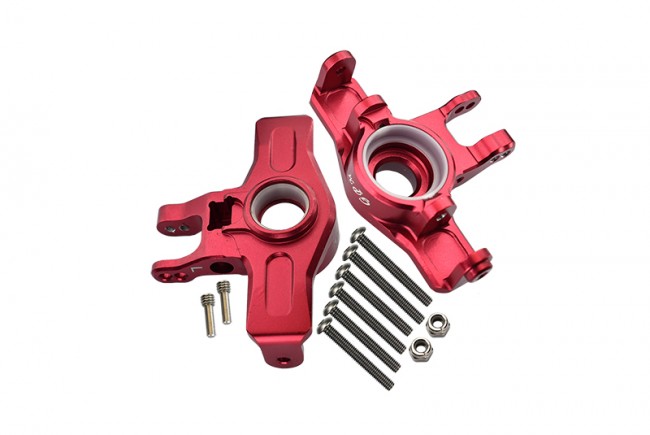 Gpm Racing UDR021 Aluminum Front Knuckle Arms 8552  Traxxas 1/7 Unlimited Desert Racer Pro-scale 4x4-85076-4 Red