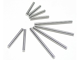3racing   MIF-007 64 Titanium Suspension Shaft (10 Pcs)  For Kyosho Mini Inferno Buggy 