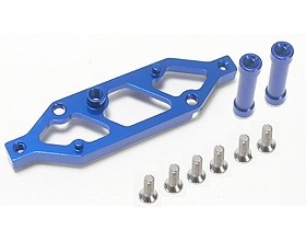 3racing  Mif-015 Rear Chassis Brace Stiffener For Kyosho Mini Inferno Buggy Blue