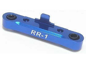 3racing Mif-026 Rear Suspension Holder (1 Degree)  For Kyosho Mini Inferno Buggy Blue