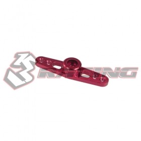 3racing 3rac-hkd30 3.0 Mm Aluminium Double Servo Arm For Ko Propo/sanwa Red