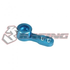 3racing 3rac-hks26 2.6mm Aluminium Single Servo Arm For Ko Propo/sanwa Light Blue