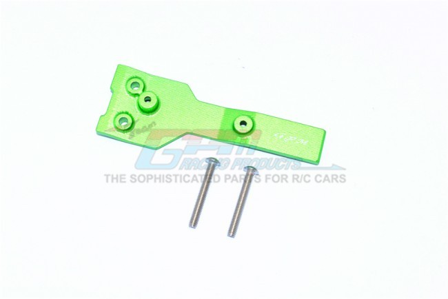 Gpm TXMS016R Aluminum Rear Chassis Link Protector 1/10 Traxxas 4wd Maxx Monster Truck 89076 Green