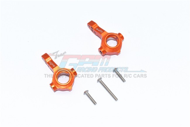 Gpm CC2021 Aluminum Front Knuckle Arms Tamiya Cc-02 Chassis Orange