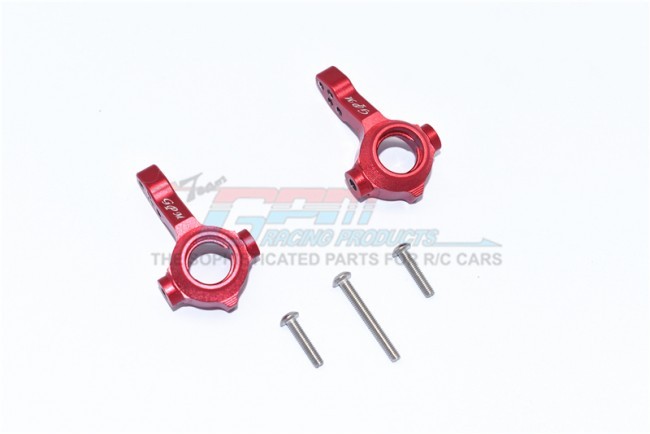 Gpm CC2021 Aluminum Front Knuckle Arms Tamiya Cc-02 Chassis Red