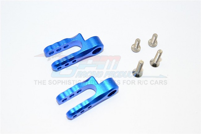 Aluminium Steering Servo Holder  Traxxas E-revo Blue