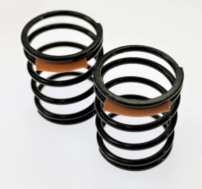 3racing SAK-A538/OR M1.4 X 14 X 20.5_5.5t C2.75 (2 Pcs) Orange Spring Set 