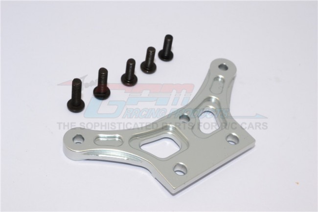 Gpm Racing BMT015 Alloy Front Gear Box Plate Bullet Nitro 3.0 Silver
