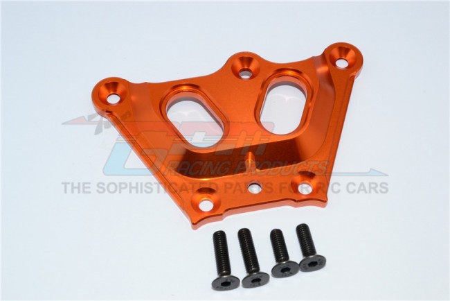Gpm Racing LO5T015 Alloy 7075 Front Top Chassis Brace Team Losi 5ivet Orange