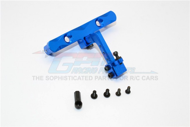 Gpm Racing SCX333R Alloy Adjustable Tow Hitch Axial Scx-10 Blue