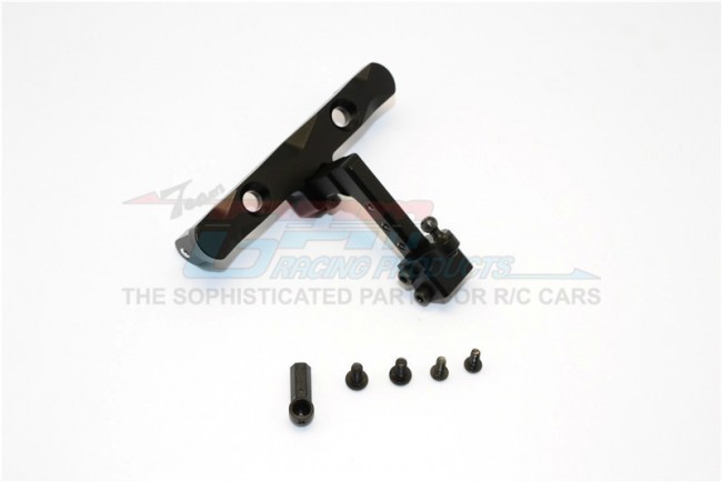 Gpm Racing SCX333R Alloy Adjustable Tow Hitch Axial Scx-10 Black