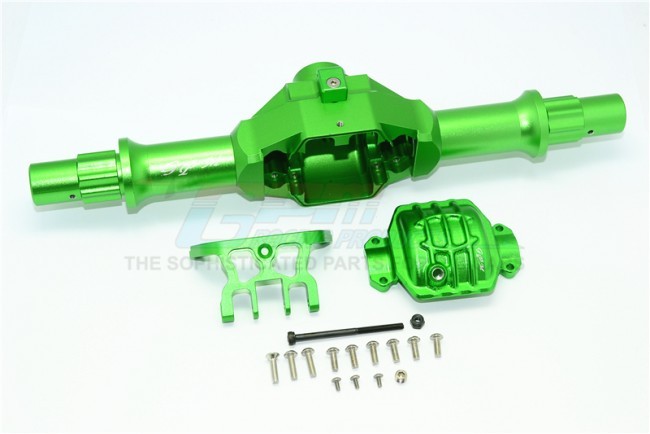 Gpm Racing YTL013LA S Aluminum Rear Gear Box ( With Cover ) 1/8 Rc Axial Yeti Xl Buggy Green