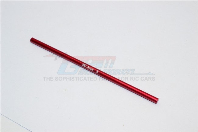 Gpm XME025S Alloy Main Shaft (80.40mm Short) Xmods Evo Touring Red