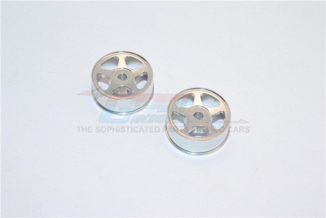Gpm XM0503FG  Alloy Front Sinkage Rims (star) For Xm Xme Xmods Radio Shack Silver