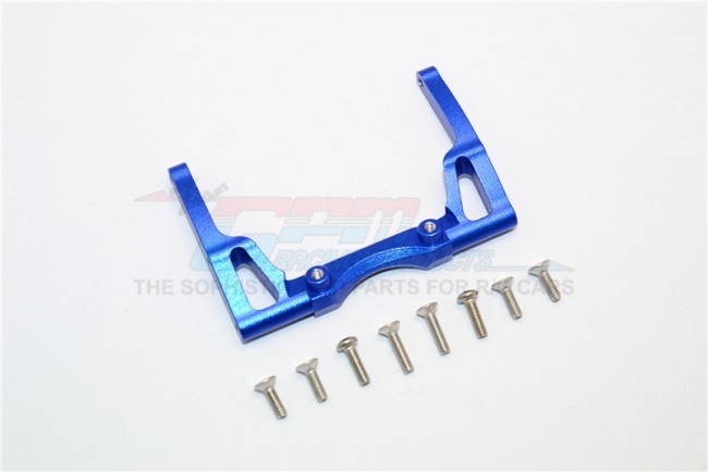 Gpm KXS015F/R Aluminium Front/rear Chassis Stabilized Mount Thunder Tiger Kaiser Xs Blue