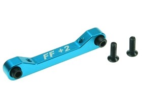 3racing TA05-10/2/LB Front Aluminum Suspension Mount (ff/2 Degree)  For Tamiya Ta-05 Ifs Ta05-r