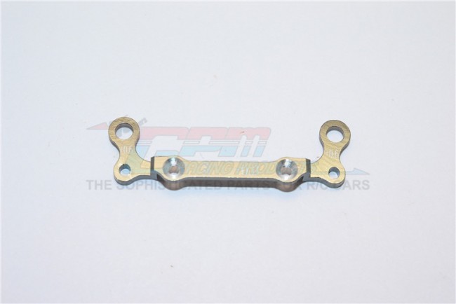 Gpm Racing Mza031r-0206 Alloy Rear Knuckle Arm Holder  (toe Out 0.2mm, Thick 0.6mm)  Kyosho Mini Z Awd Gun Silver