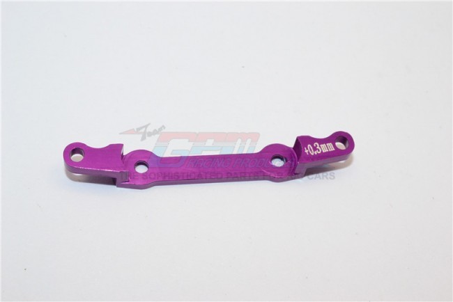 Gpm Racing MZA031R/+0.3 Alloy Rear Knuckle Arm Holder  (toe In +0.3mm) Kyosho Mini Z Awd Purple