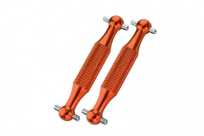 Gpm Racing DT3158A Aluminum Rear Dogbone Polished  For Tamiya Dt-03 Orange