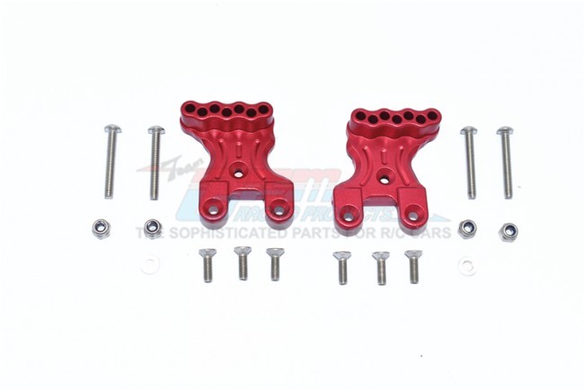 Gpm CC2028 Aluminum Front Shock Mount 1/10 Rc Tamiya Cc-02 Red