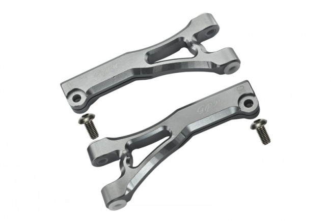 Gpm MAF054 Aluminum Front Upper Arms Ar330215 For Typhon / Infraction / Limitless Silver