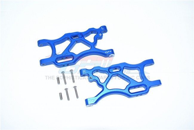 Gpm MAF056 Aluminum Rear Lower Arms  For Typhon / Infraction / Limitless Blue