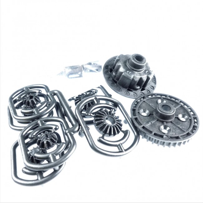 3racing   SAK-A521/V2 38t Gear Differential Set Ver.2  For 1/10 Rc Advance Rc Car 
