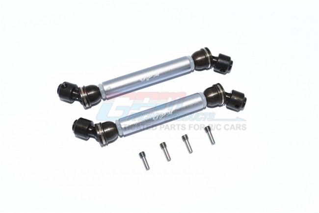 Gpm CP037SA Aluminium Front And Rear Cvd Drive Shaft 1/10 4wd Capra 1.9 Unlimited Trail Buggy Axi0304 Gun Silver