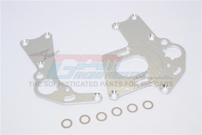 Gpm SP2038 Alloy Motor Mount Hpi Sprint 2 Silver