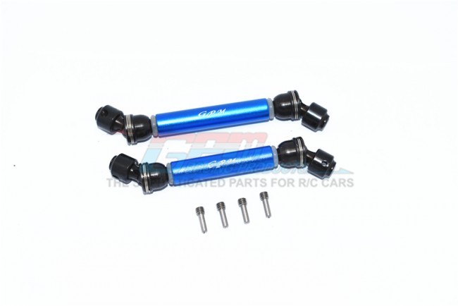 Gpm SCX3037SA Aluminium Front & Rear Cvd Drive Shaft 1/10 Rc Axial Racing Scxiii Rock Crawler Blue