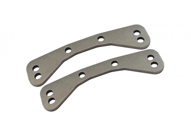 Gpm TXM008 Stainless Steel Front/rear Upper Bulkhead Tie Bar For 6s Traxxas Xmaxx 6s Silver