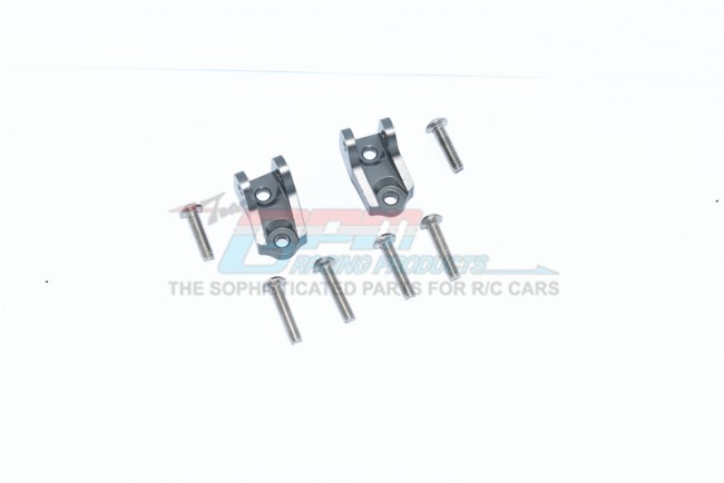 Gpm CC2009 Aluminum Front/rear Lower Axle Mount Set For Suspension Links Tamiya Cc-02 Truck Gun Silver