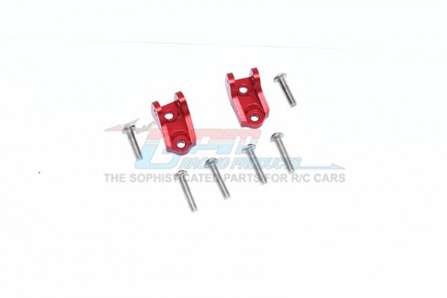 Gpm CC2009 Aluminum Front/rear Lower Axle Mount Set For Suspension Links Tamiya Cc-02 Truck Red