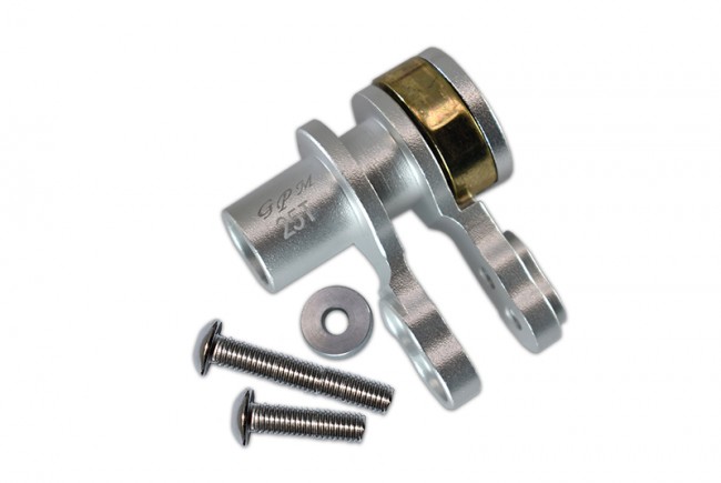 Gpm TXM025TSH Aluminum 25t Servo Horn W. Built-in Spring 1/5 Traxxas 6s 8s Rc Monster Truck Silver