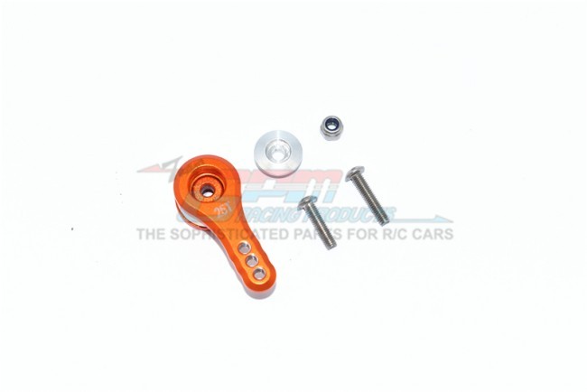 Gpm MAK025TA/3H Aluminum 25t Servo Horn W. Built-in Spring (3 Positioning Holes) Arrma 1/8 4wd Electric Talion 6s Blx  Ara106048 / Kraton 6s Orange