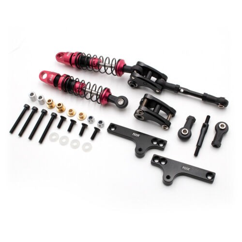Alloy Rear Cantilever Kit Suspension Shock Set  For 1/10 Axial Racing Scx10-ii Rock Crawler 