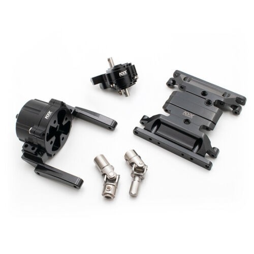 Combo Kit Upgrade Set For Alloy Planetary Transmission Gearbox 1/10 Axial Racing Scx10-ii  Rock Crawler Black