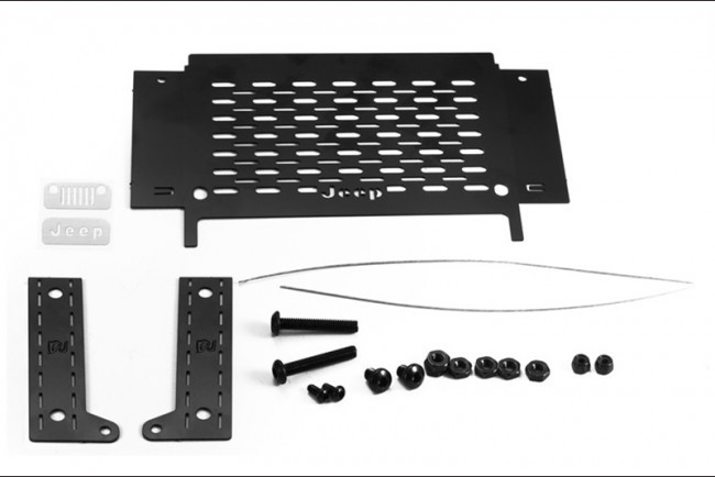 Gpm SCX3ZSP1-BK Scale Accessories: Rear Side Window Tool Box W. Table For Axial Scx10 Iii 