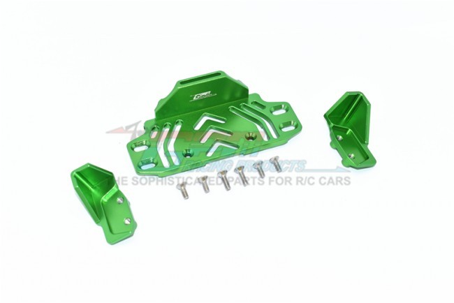 Gpm SCX30126M Alloy Middle Battery Holder 1/10 Rc Axial Racing 1/10 4wd Scx10-iii Green