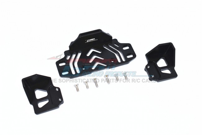 Gpm SCX30126R Alloy Rear Battery Holder 1/10 Rc Axial Racing 1/10 4wd Scx10-iii Black